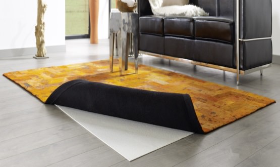 Teppich Bremse Stop Teppichunterlage für Harte Textile alle Böden Anti  Rutschunterlage Rutsch Unterlage Premiumqualität (ca. 240x340 cm)